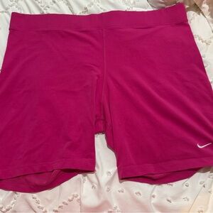 Nike Fuchsia Sports Shorts